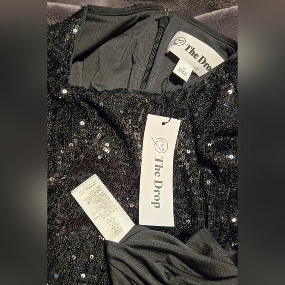 The Drop Women's Padma Cut-Out Sequin Midi Dress #703 - Picture 2 of 11